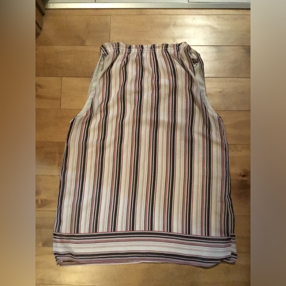 Max Studio Multicolor Striped Top - Picture 3 of 3